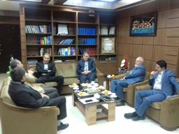 دیدار و گفتگوی مدیرکل دیوان محاسبات استان با برخی از مدیران دستگاه های اجرایی استان